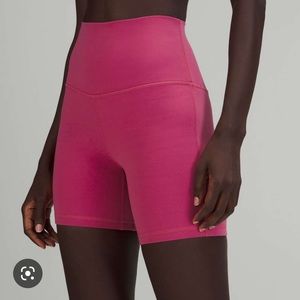 Lululemon Align Yoga short Pink, High rise, 6”